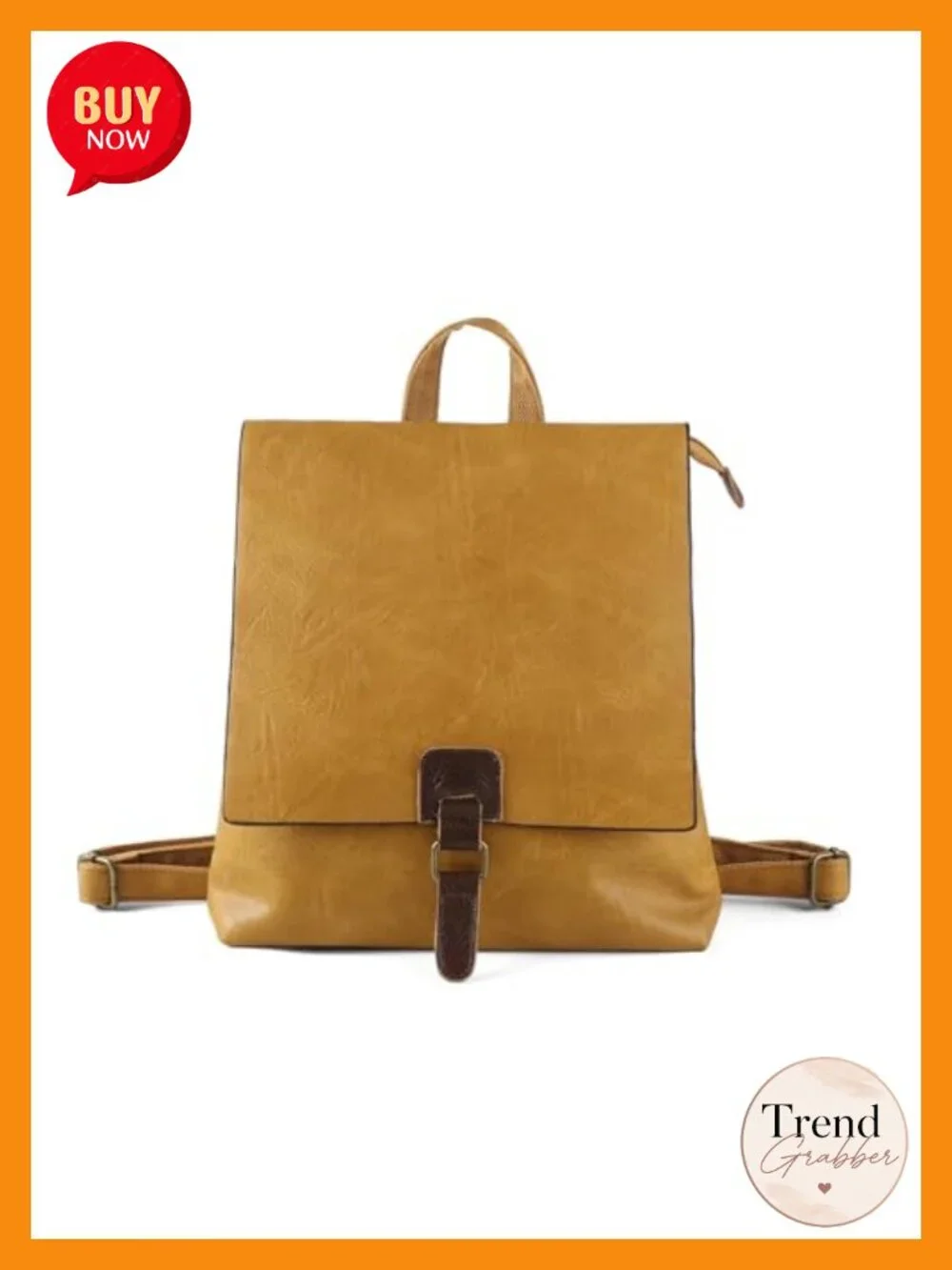 Convertible Leather Travel Backpack Crossbody Tote Satchel Detachable Straps